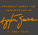 Super Monaco GP II screenshot 2 for Sega Game Gear